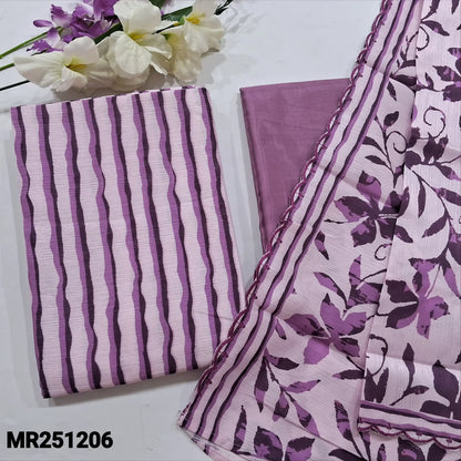 Purple fancy slub silk cotton salwar material mr251206-Neihdal