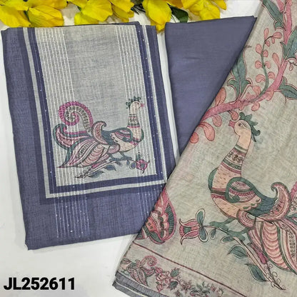 Purplish grey silk cotton salwar material jl252611-Neidhal