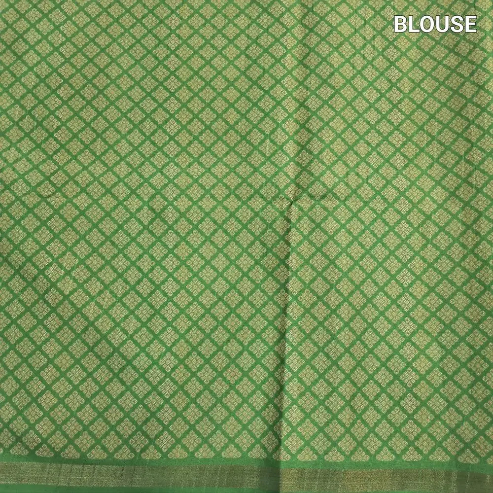 Rust orange fancy chappa silk saree ns217-Neidhal