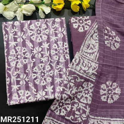 Turquoise green original wax batik kantha cotton salwar material mr251212-Neidhal