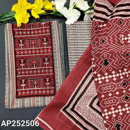 Vertical printed soft cotton salwar material ap252506-Neidhal