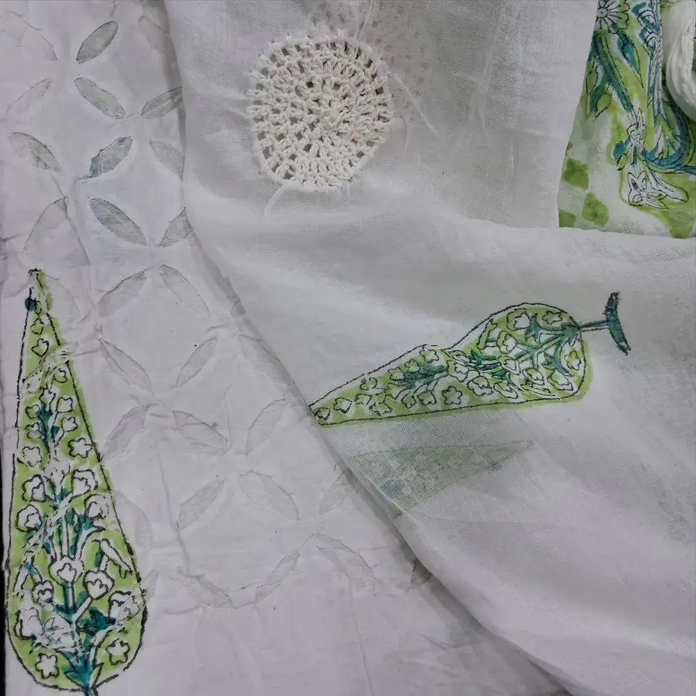 White cotton salwar material my251502-Neidhal