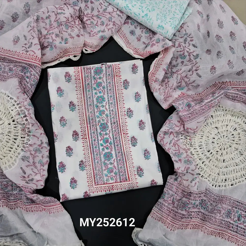 white cotton salwar material my252612-Neidhal