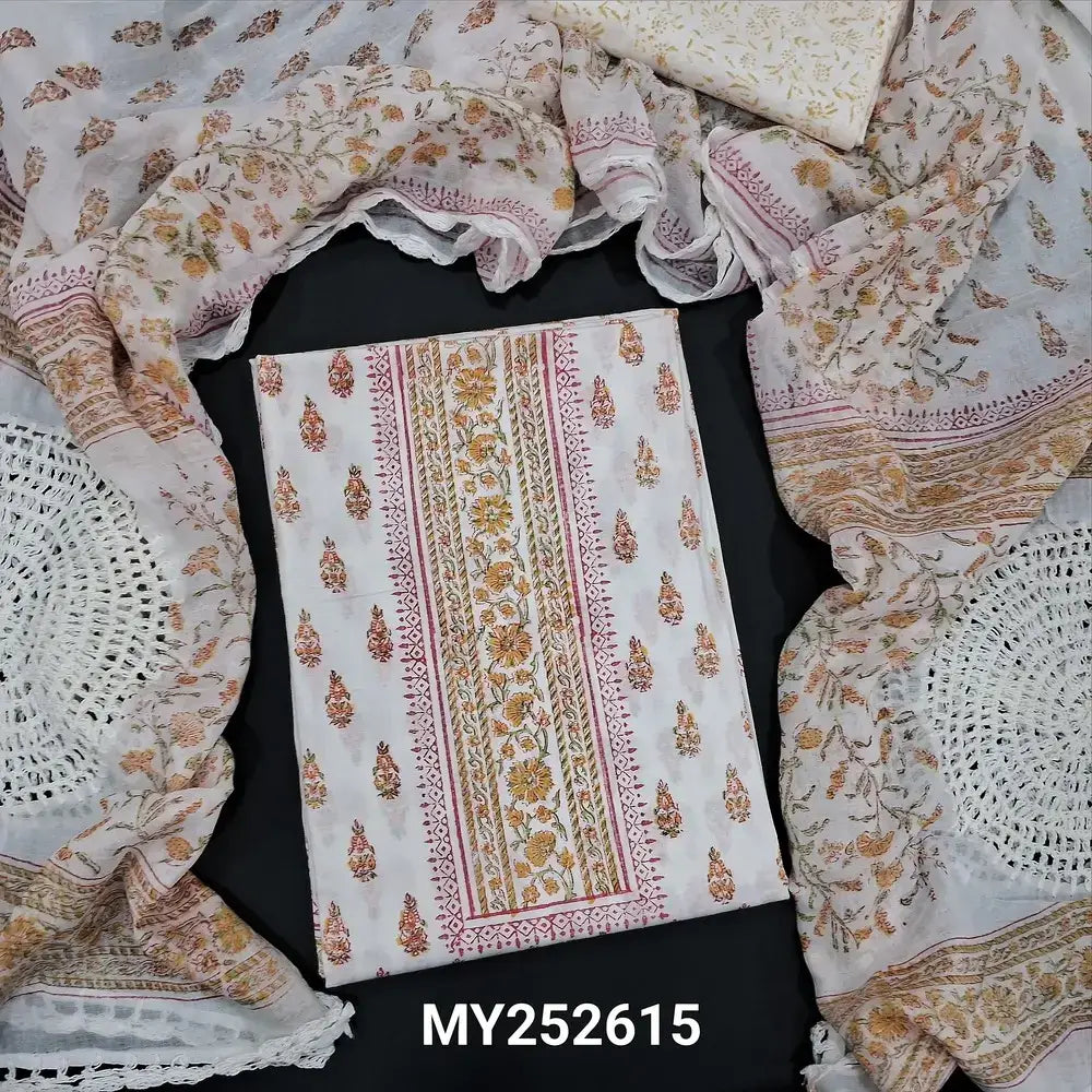 white cotton salwar material my252615-Neidhal