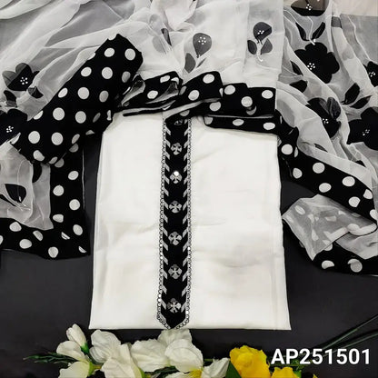 White mul cotton salwar material ap251501-Neidhal