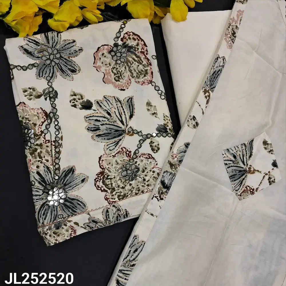 White printed fancy silk cotton salwar material jl252520-Neidhal