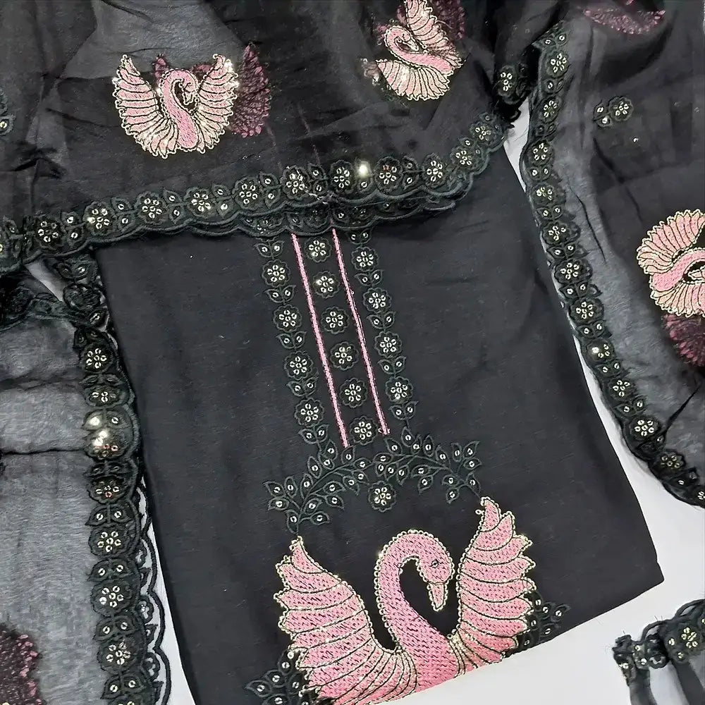 White soft silk cotton salwar material jl251301-Neidhal