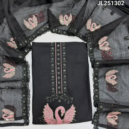 White soft silk cotton salwar material jl251301-Neidhal