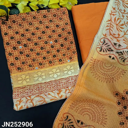 Yellow fancy kota salwar material jn252906-Neidhal