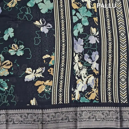 Yellow organza saree ns225-Neidhal