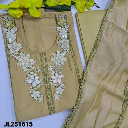 Yellowish green designer premium silk cotton salwar material jl251615-Neidhal