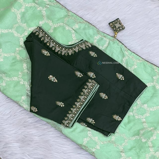 Buy Fancy Saree Blouse & Readymade Blouse For Silk Saree - Apella