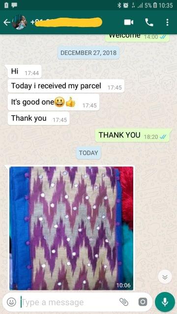 I received my parcel. It's good one. Thank you. - Reviewed on 30-Dec-2018